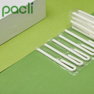 Eco Friendly Bendy Straw Biodegradable Jumbo 6mm U Shape Bendable Paper Straws