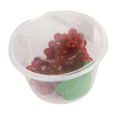 SGS Food Grade biodegradable disposable plastic sauce deli salad cup food container