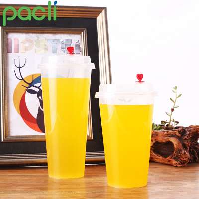 Custom logo disposable pp drink cup