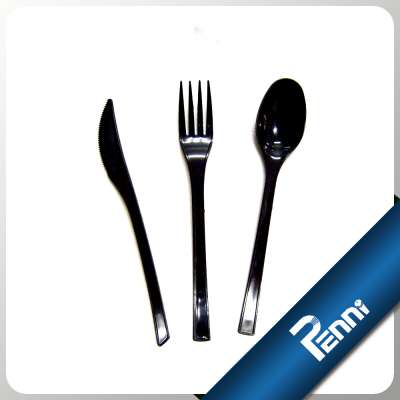 Wholesale environmental protection custom disposable plastic spoon fork straw