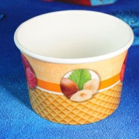 Food grade ice cream yogurt paper cup