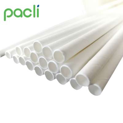 Wholesale food grade biodegradable jumbo paper drinking straw